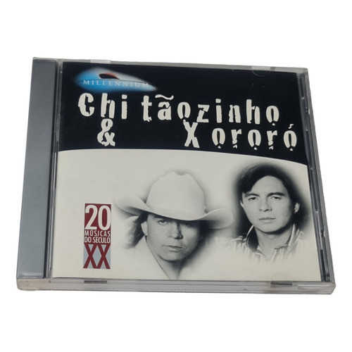 Cd Musica Chitãozinho & Xororó Millennium 20 Músicas Século Millennium