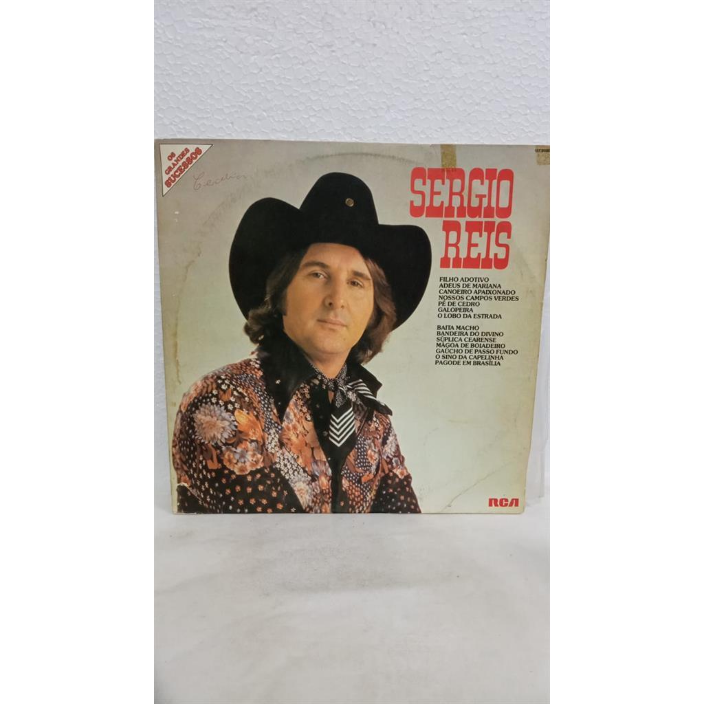 VINIL Sergio Reis Sergio Reis Os Grandes Sucessos