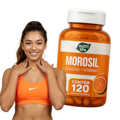 LARANJA M PREMIUM + COLÁGENO + VIT C - 120 CAPS - 500 MG