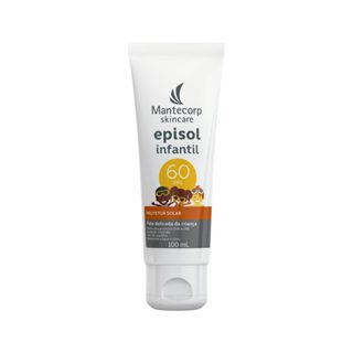 Episol Infantil Protetor Solar FPS 60 Pele Delicada da Criança 100ml em Oferta na Shopee