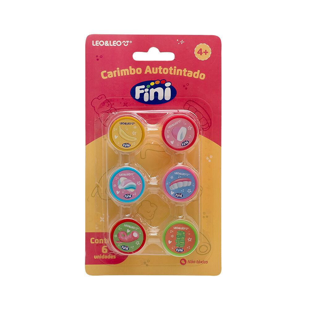 Carimbo Autotintado Decorado  Blister Com 6 Und - Fini em Oferta na Shopee