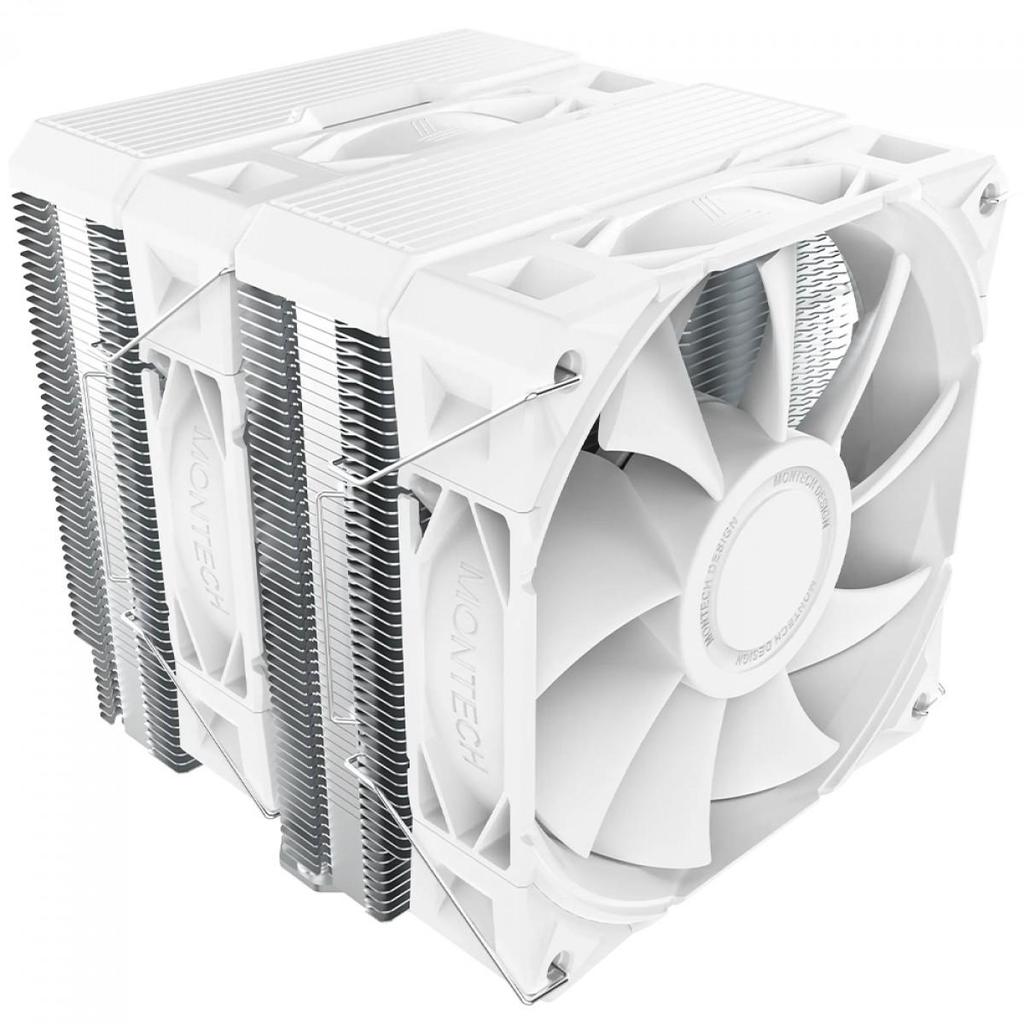 Cooler para Processador Montech NX600, 120mm, Intel-AMD, PWM, Branco, NX600 (W)