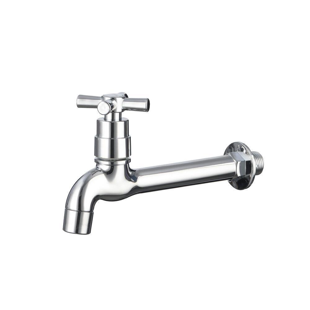 Torneira ABS Cromado de Parede Fixa longa Hidrofama em Oferta na Shopee