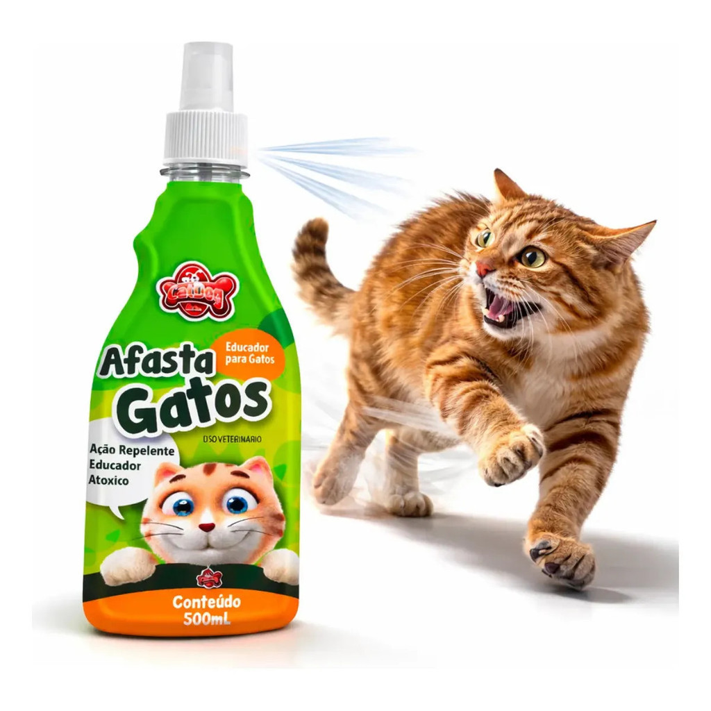 Spray 500ml Repelente Afasta Gatos Moveis Mesa Sofa Tapete Repelente Adestramento Pet Treinamento Gatinhos Anti-Odor