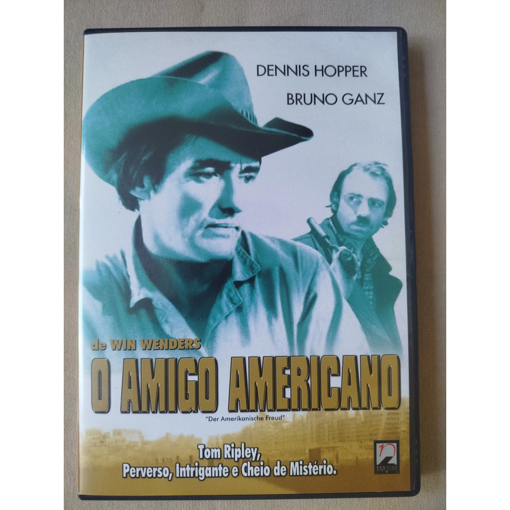 DVD Filme O Amigo Americano 1977 dennis Hopper Bruno Ganz