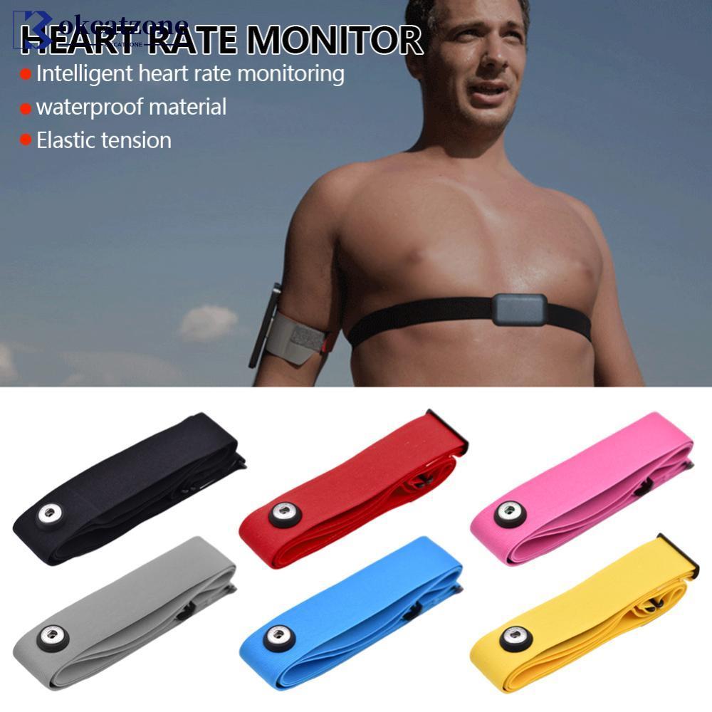 OKCATZONE Esportes Monitor De Freqüência Cardíaca Cinto Peitoral Cinta Saúde Para Polar Wahoo Sem Fio Macia C3P4