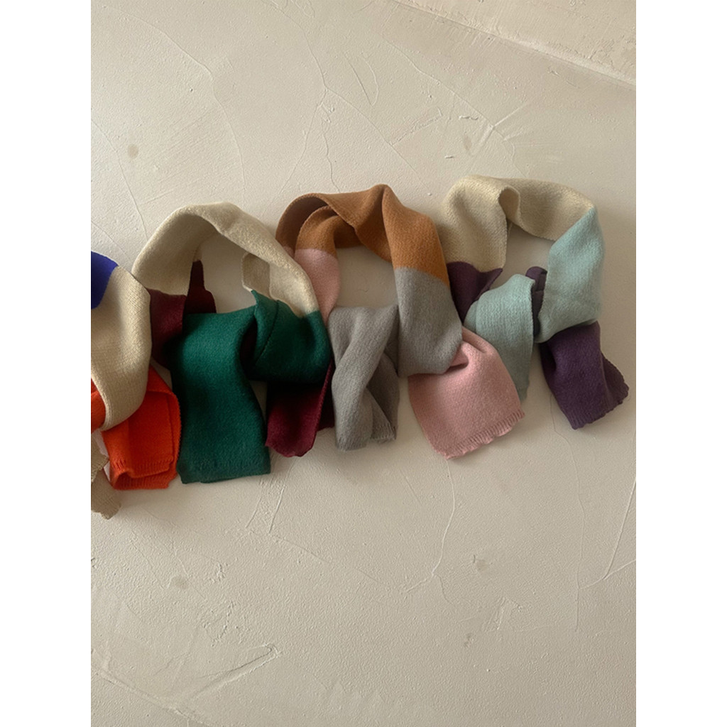 Oferta especial ~ outono inverno cachecol infantil bonito All-Match à prova de vento quente babador do bebê das mulheres