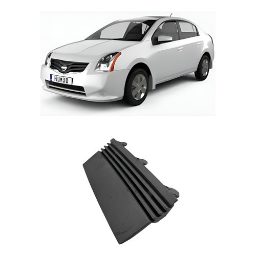 Acabamento Tampa Console Central Nissan Sentra 2012  2.0
