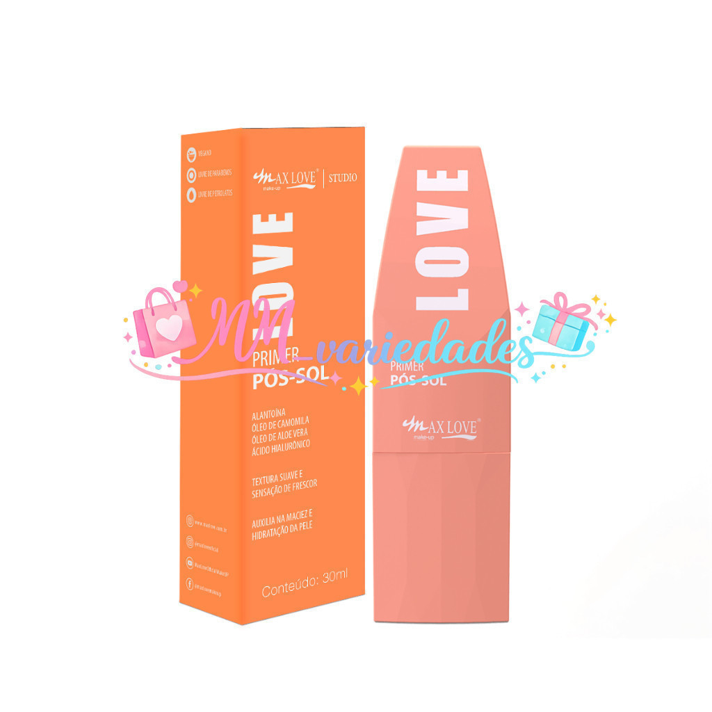 (V)Primer Facial Pós-Sol - Max love4QE6