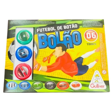 Futebol De Botao Bolao 6 Times - Gulliver