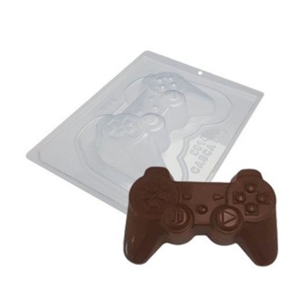 FORMA JOYSTICK CONTROLE DE VÍDEO GAME CHOCOLATE GRANDE 3 PEÇAS BWB em Oferta na Shopee