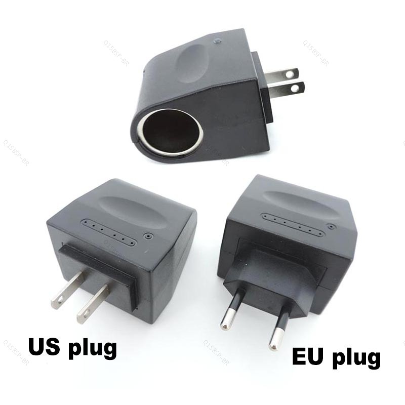 110V 220V Adaptador De Carregador De Carro Isqueiro AC Para DC 12V Conversor De Energia Automóvel Tomada De Parede Divis