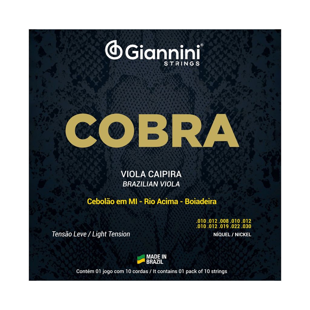 ENCORDOAMENTO P/ VIOLA GIANNINI COBRA GESVNL NICKEL LEVE