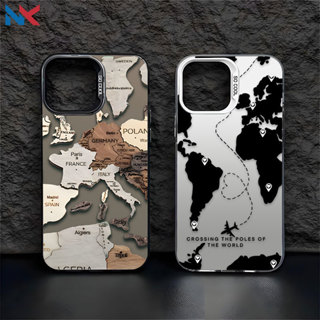 Capa Para Redmi Note 14 Pro 13 12 11 10 12S 14C 13C 12C 10C POCO X7 X6 C75 C65 IMD De Telefone Mapa Mundi NKCase em Oferta na Shopee