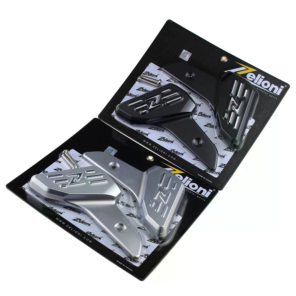 Para VESPA GTS300 Primavera Sprint150 Acessórios Da Motocicleta Zelioni z Cartão Passageiro Footpegs Pedal Traseiro Pé C
