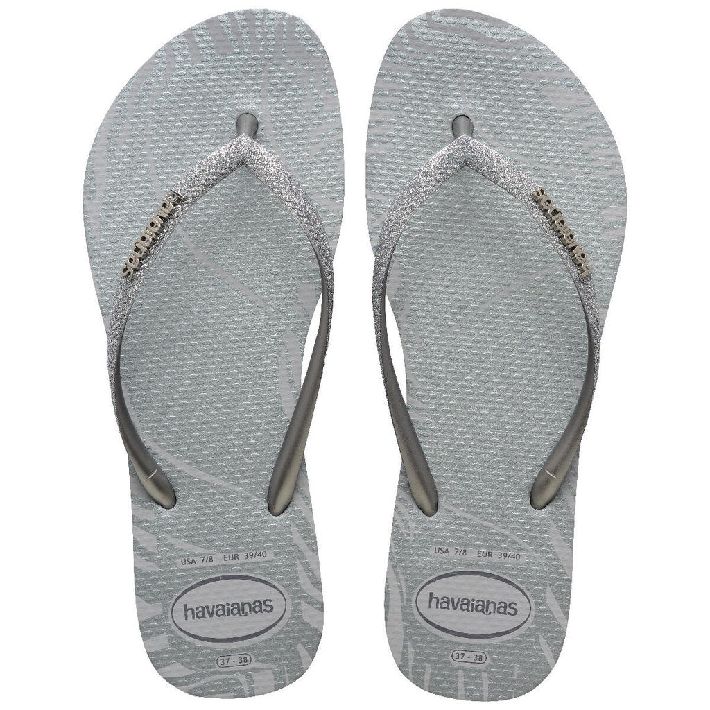 Chinelo Havaianas Slim Glitter Edge Feminino