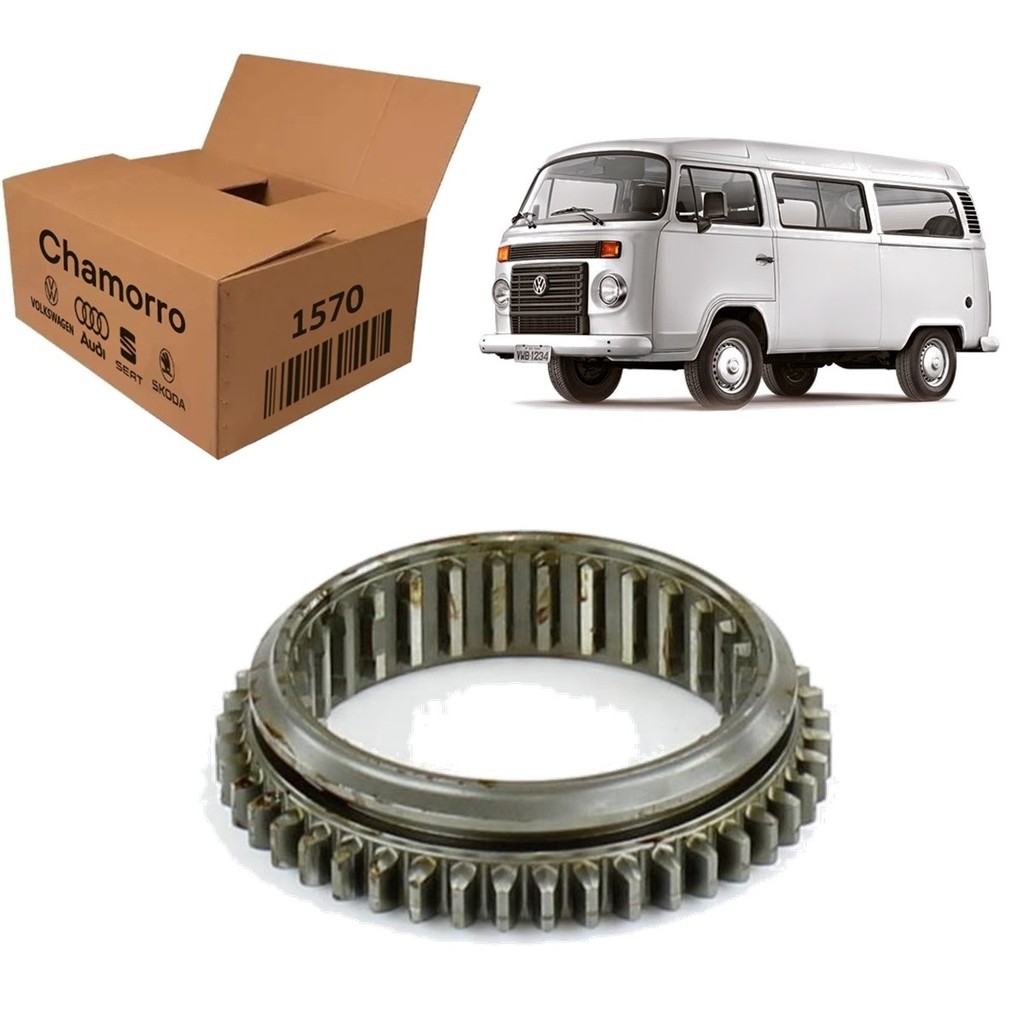 Luva Corrediça 1 e 2 Marcha Vw Kombi 1997/14 0813112551