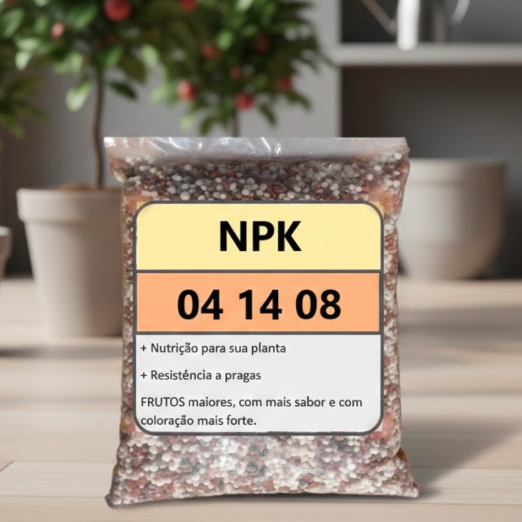 Fertilizante Mineral NPK 04-14-08 Granulado 5 kg Nutrição Vegetal em Oferta na Shopee