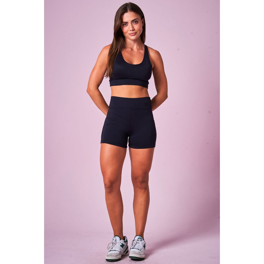 Short Feminino em Poliamida Planet Girls Preto