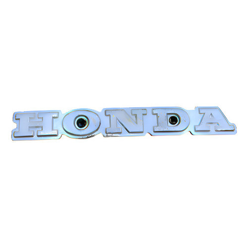 Emblema Tanque De Combustível Honda Cb 400 450 1981 1982 Prateado
