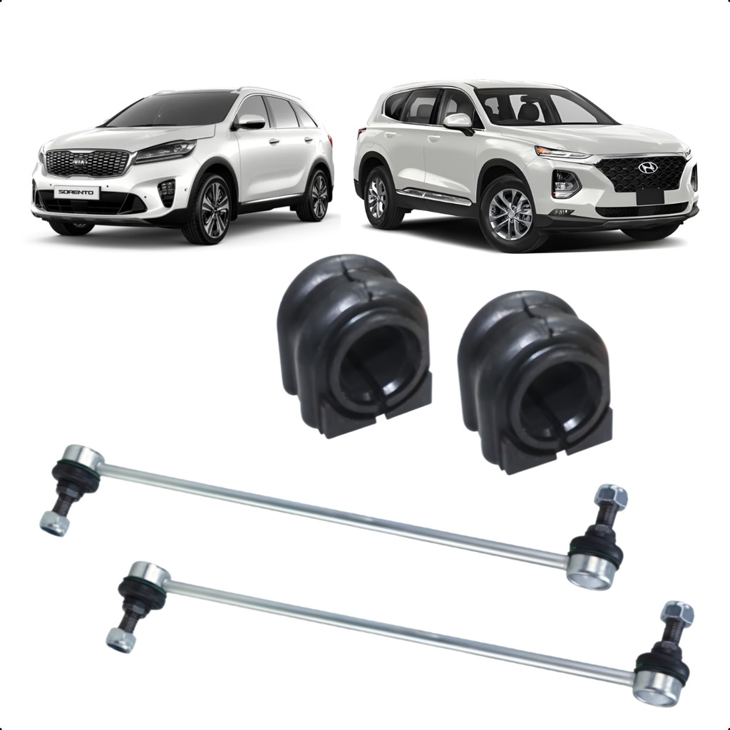 Kit Bieleta+Bucha Dianteira Santa Fé Sorento 3.5 V6
