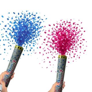 Lança Confete - Chuva de Papel Picado para Chá Revelação