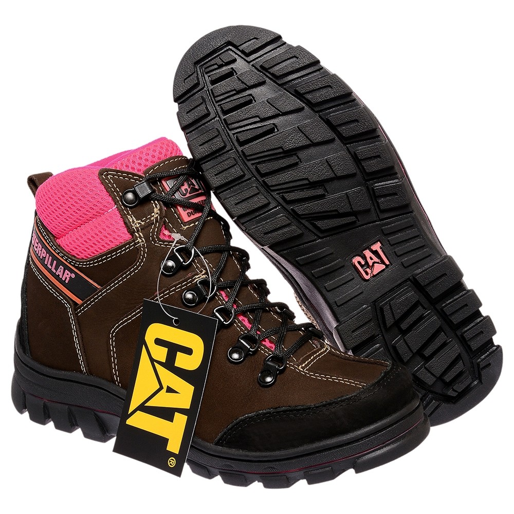 Coturno CAT Bota Caterpillar Adventure Feminino Top!
