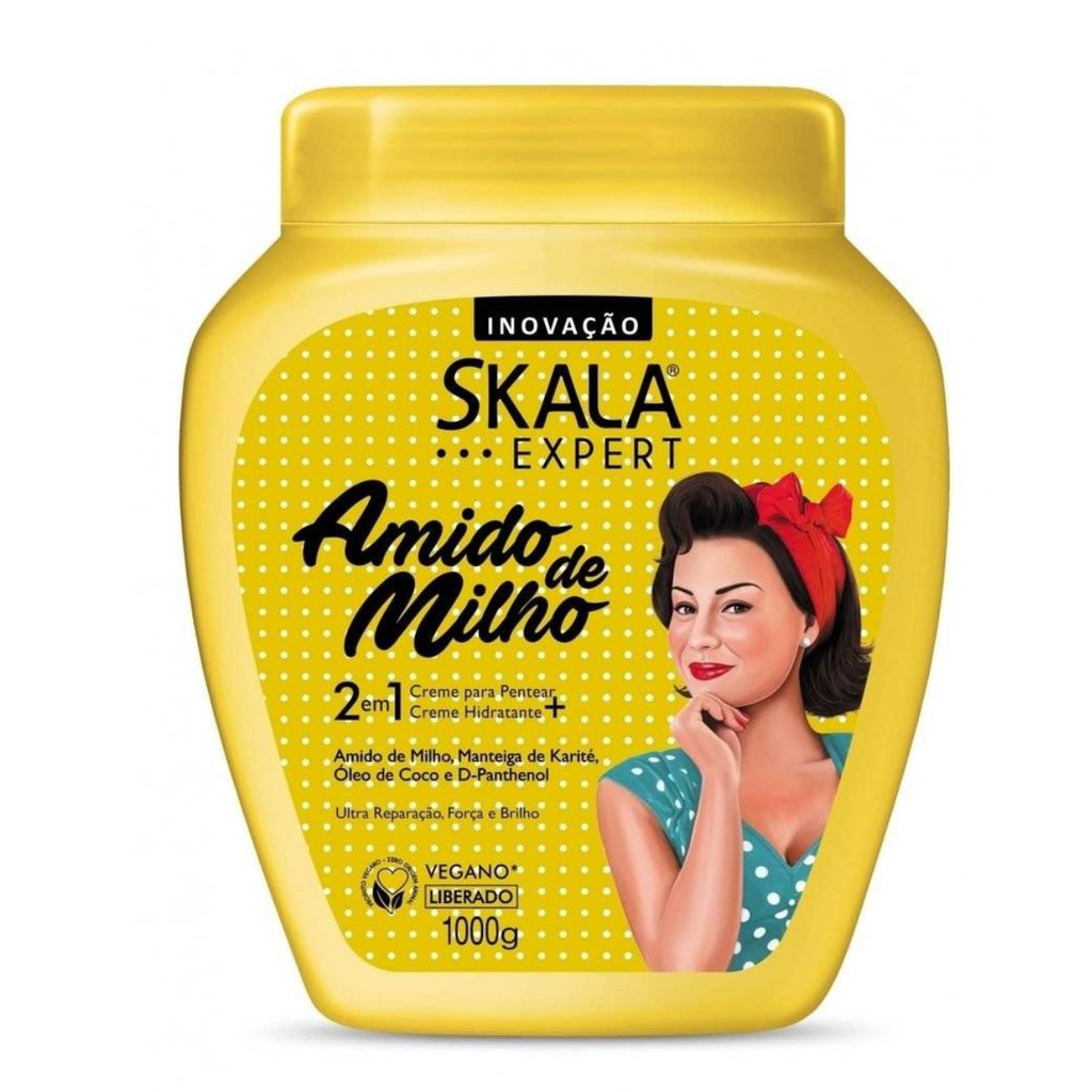 Creme Skala Amido de Milho 1kg em Oferta na Shopee
