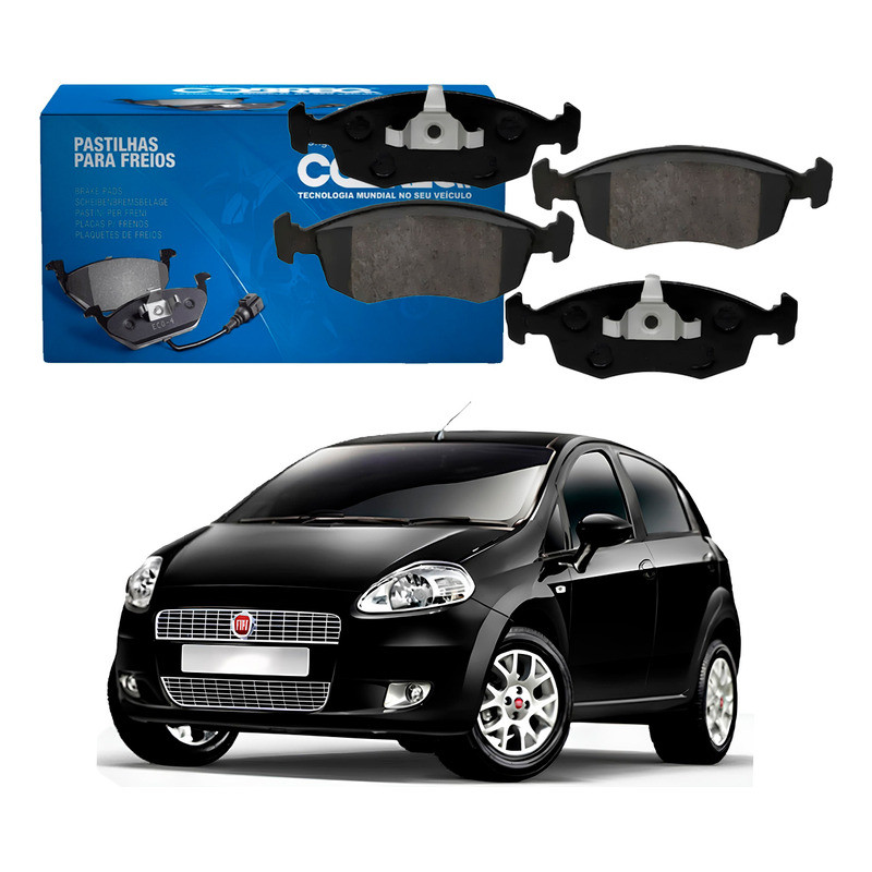 Pastilha Freio Dianteira Punto 1.4 1.6 1.8 2010 A 2012 em Oferta na Shopee