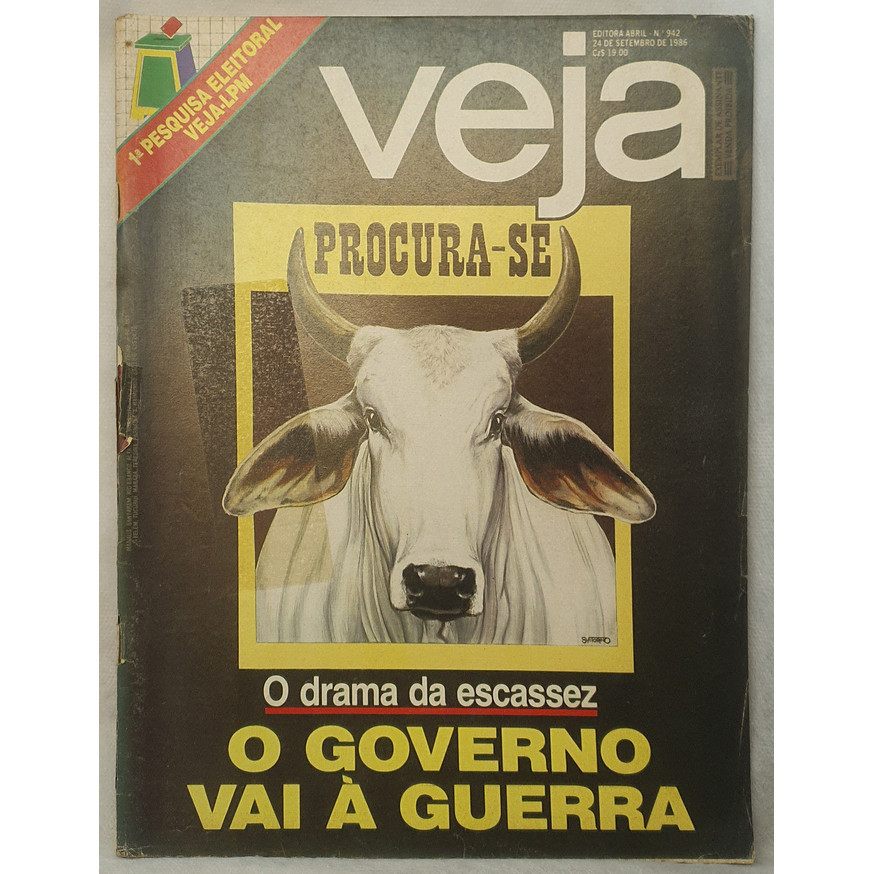 Revista Veja 942 - O Drama da Escassez - O Governo Vai à Guerra