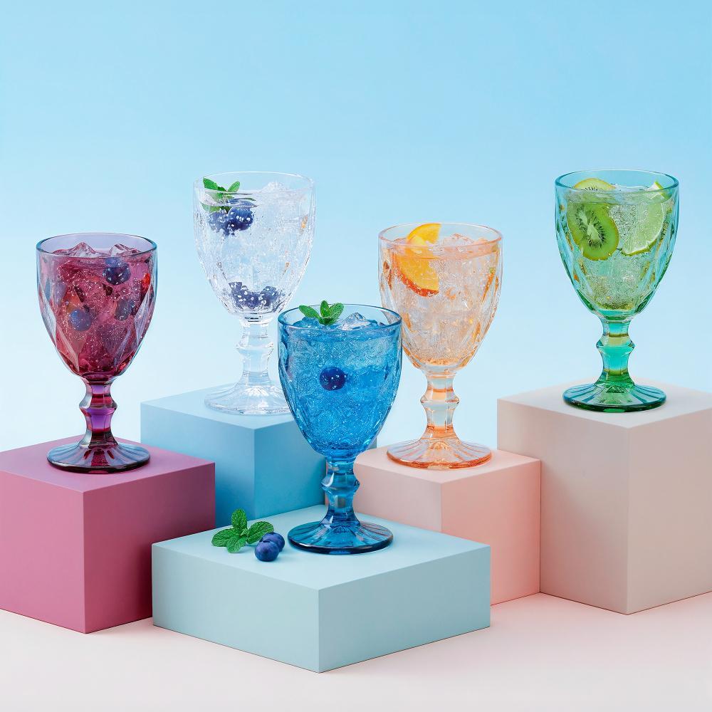 Taça para Água Lyor Diamond 320ml Vidro em Oferta na Shopee