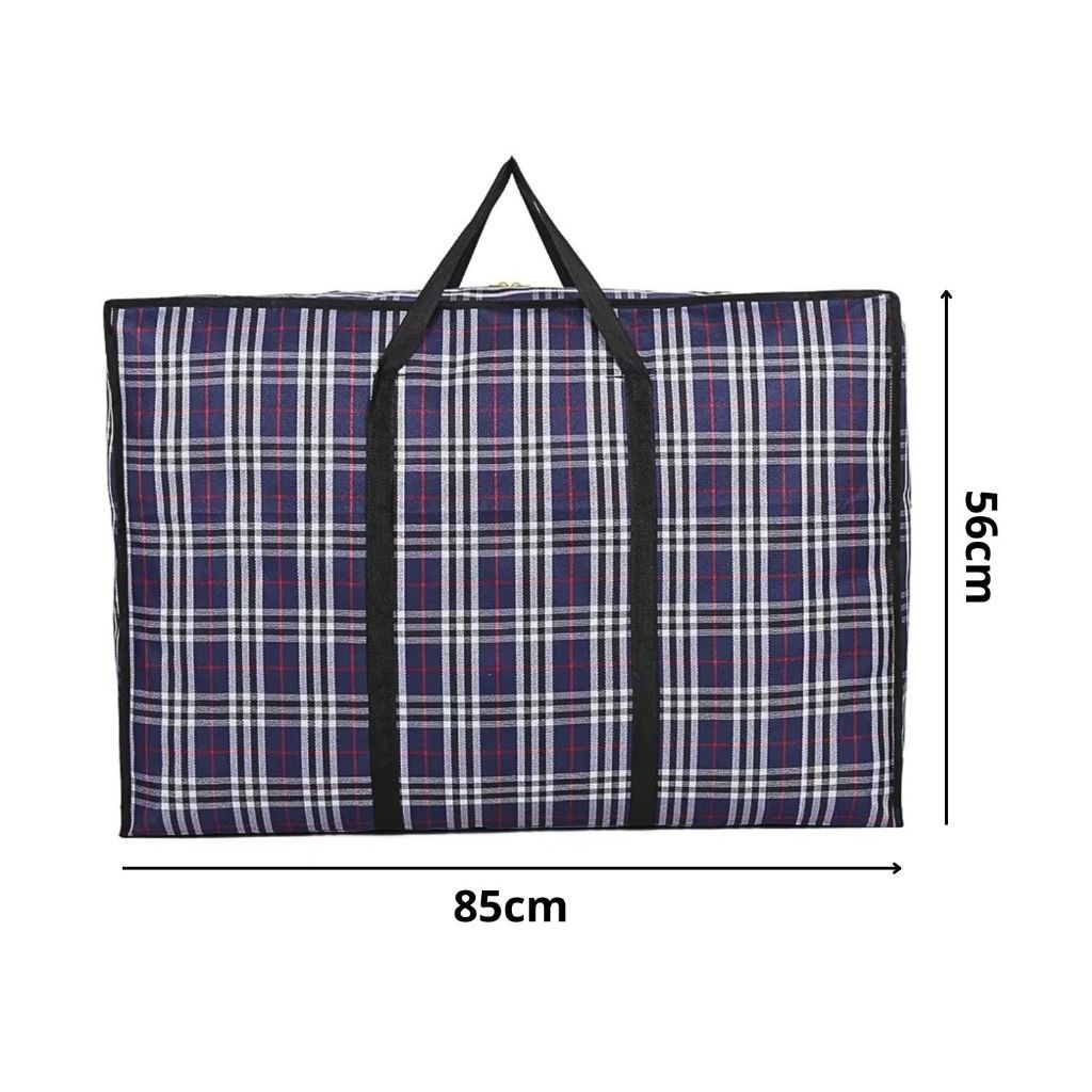 Sacolão Bolsa Com Ziper Resistente Para Viagens, Compras Estampas Sortidas