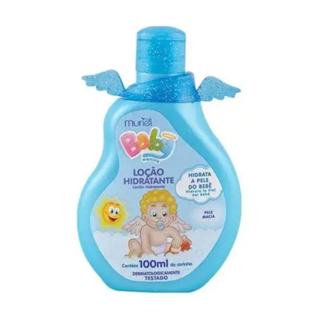 Loção Hidratante Muriel Baby 100ml Azul