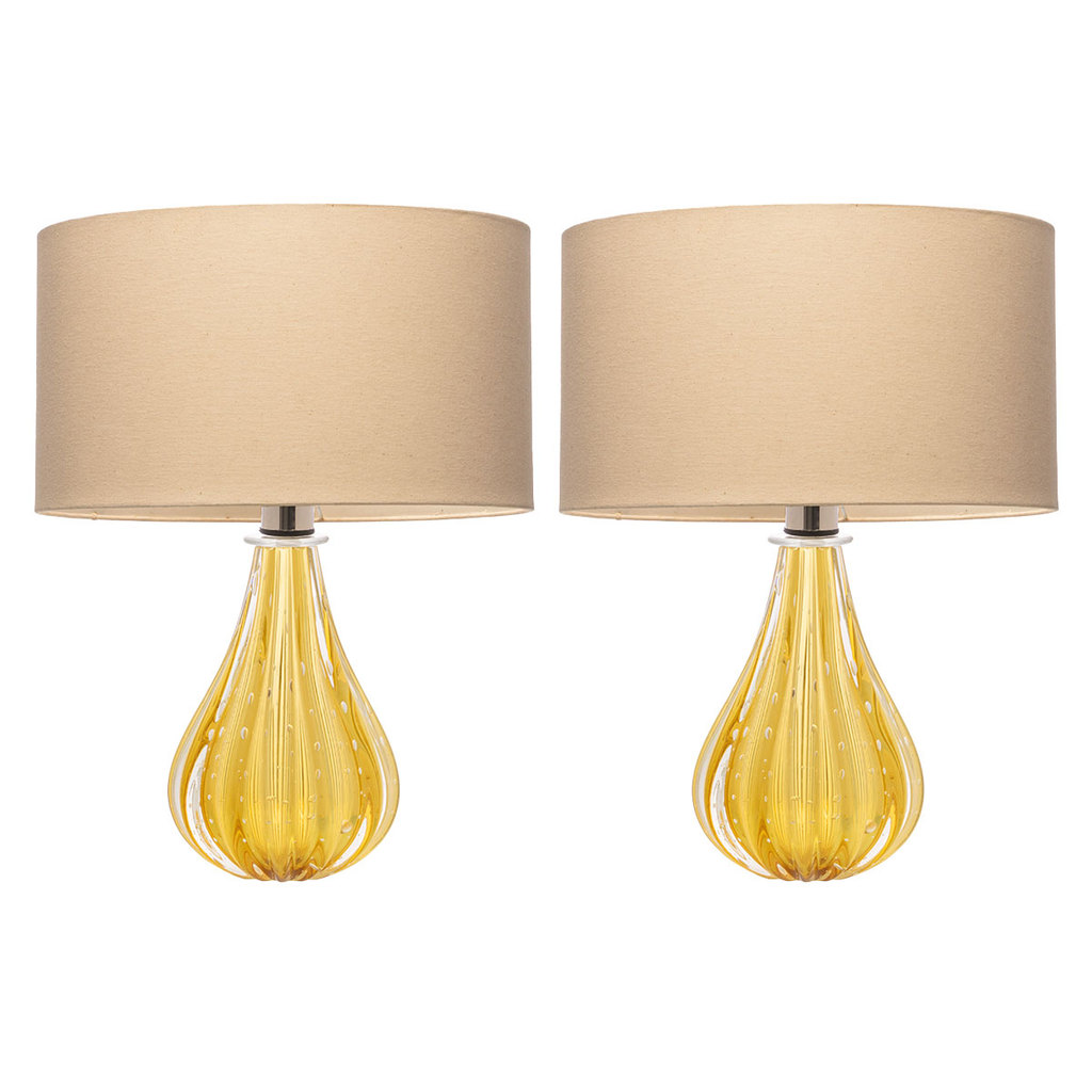 Conjunto 2 Abajures para Quarto em Murano Marezza Art Decor