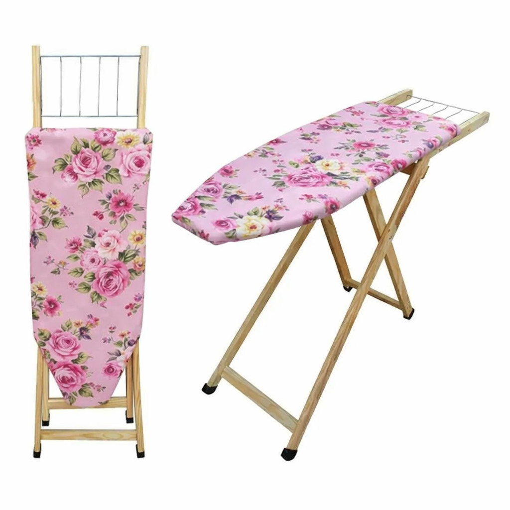 Tábua de Passar Roupas com 2 Regulagens de Altura Tecidos Sortidos em Oferta na Shopee
