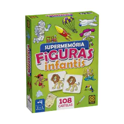 Brinquedo Jogo Supermemoria Figuras Infantis Grow - 02646