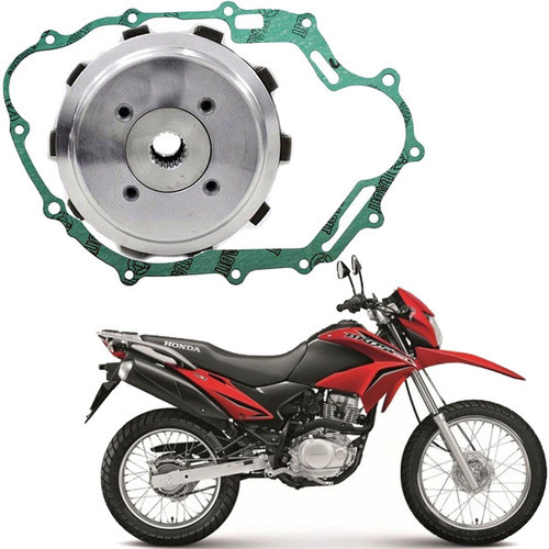 Kit Embreagem+junta Bros 150 2010 2011 2012 2013 2014 2015