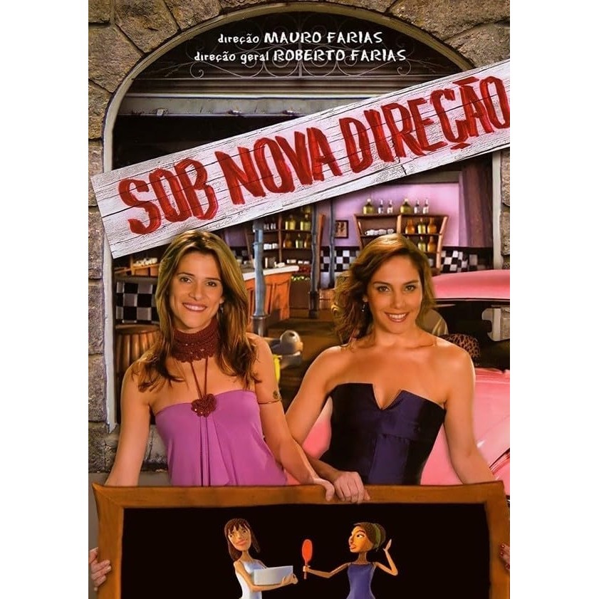 DVD Sob Nova Direção editora Mauro Farias e Roberto Farias