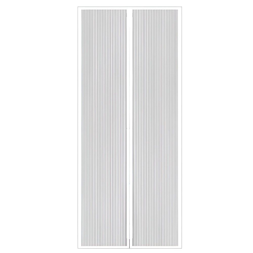 Cortina Mosquiteira Magnética Para Porta Fecho Automático