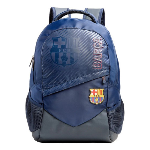 Mochila Escolar Esporte Do Barça Esportiva Barcelona B9155 Azul-escuro Barcelona