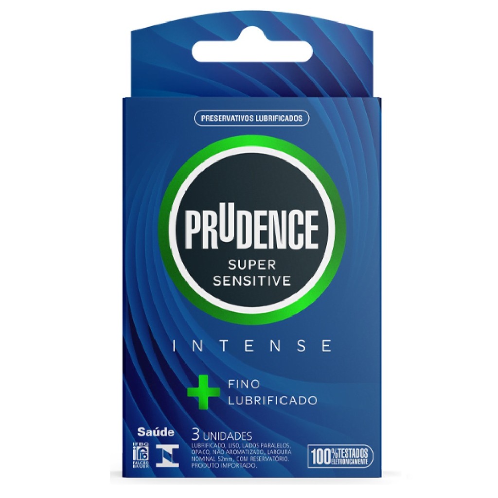 Prudence Preservativo Intense Super Sensitive 3 unidades