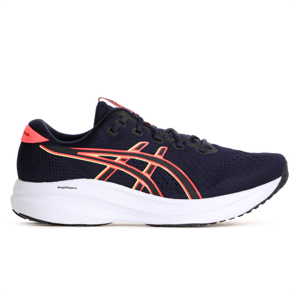Tênis Asics Gel-Excite 11 Azul Marinho e Laranja - Masculino em Oferta na Shopee