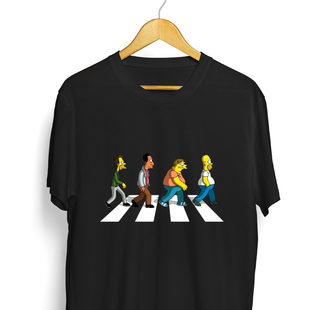 Camiseta Unissex Os Simpsons Lançamento Camiseta 100% Algodão Camisetão Solta Plus Size Camiseta - NB the Shirt