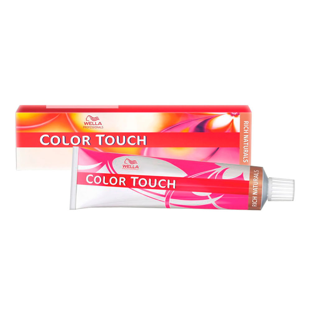 Tonalizante Color Touch Wella Castanho Claro Acinzentado 5/1 com 60g em Oferta na Shopee