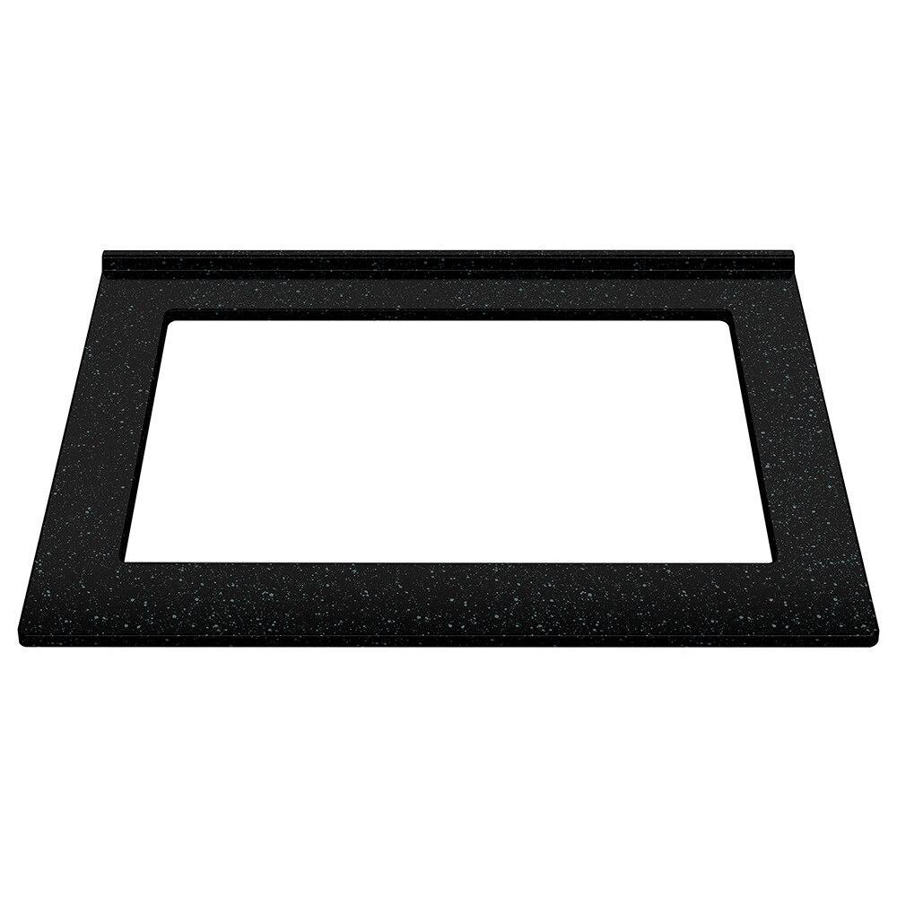 Tampo para Balcão Cooktop 5 Bocas 80cm Marmorite Preto Balcony em Oferta na Shopee