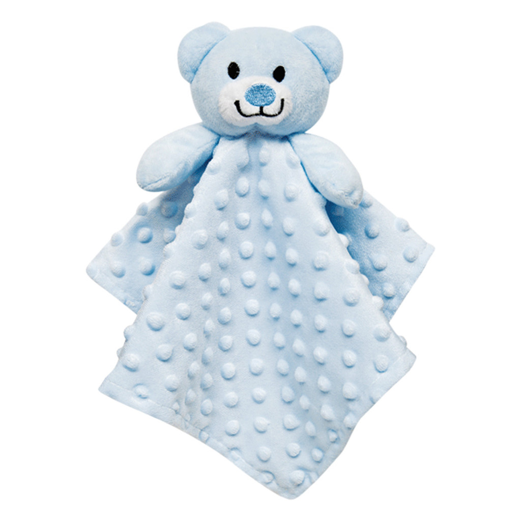 Naninha Para Bebê Ursinho Algodão Doce Azul Buba em Oferta na Shopee