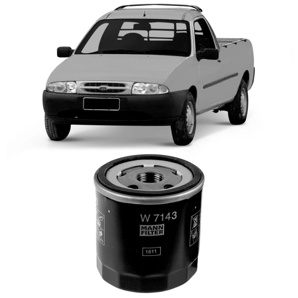 Filtro Óleo Ka Fiesta Ecosport Escort Courier MANN-FILTER em Oferta na Shopee