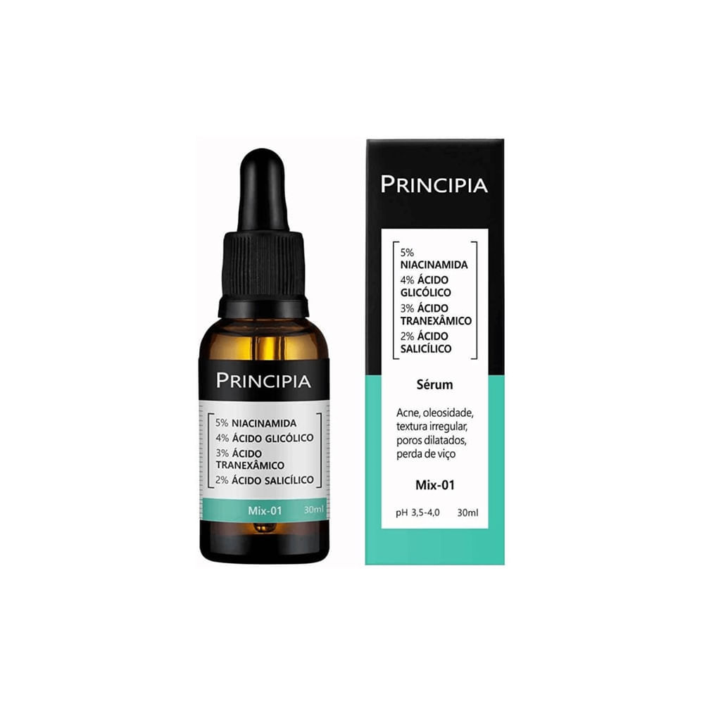 Sérum Facial Principia Anti-acne Mix-01 - 30ml em Oferta na Shopee
