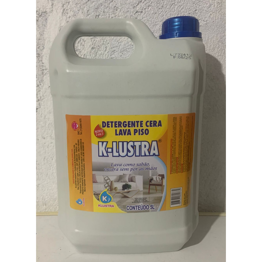 Limpador de Piso com Brilho 5L K-Lustra – Limpeza e Proteção para Uso Residencial e Comercial em Oferta na Shopee