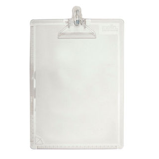 Prancheta Dello Ofício Acrílico Cristal com Prendedor de Plástico 24x34cm em Oferta na Shopee